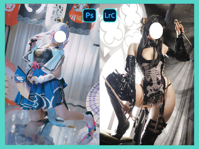 Gig Preview - Professionally retouch your patreon cosplay photos