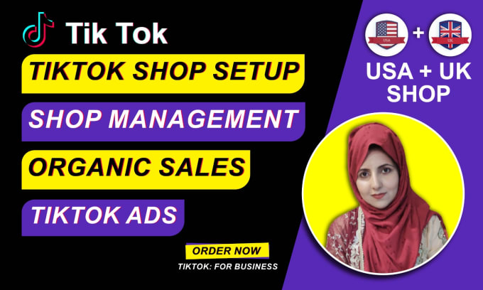 Gig Preview - Setup tiktok shop, be tts virtual assistant and do tiktok shop dropshiping