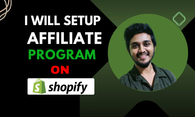 Gig Preview - Setup shopify affiliate program on your shopify store