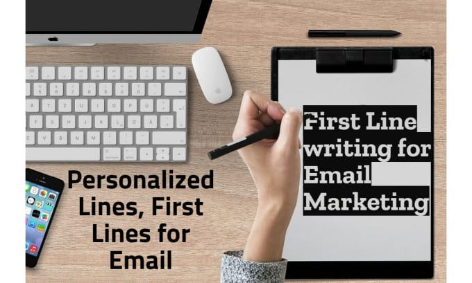 Gig Preview - Do personalized first lines revolutionize for your cold email marketing