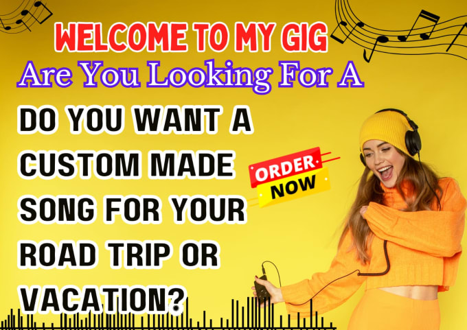 Gig Preview - Create a country song for your road trip or vacation