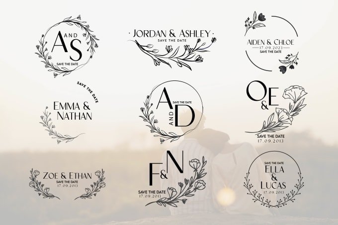 Gig Preview - Create memorable, anniversary, wedding logo, and monograms