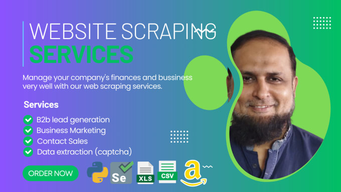 Gig Preview - Do web scraping and python data collection from any website