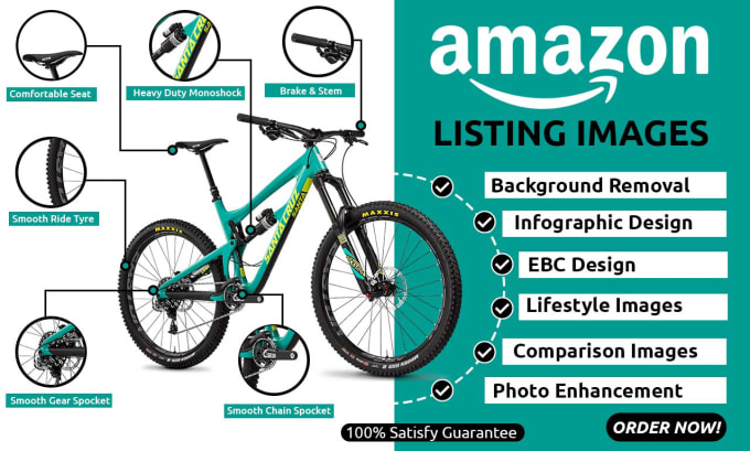 Gig Preview - Create amazon listing pictures or amazon infographic design