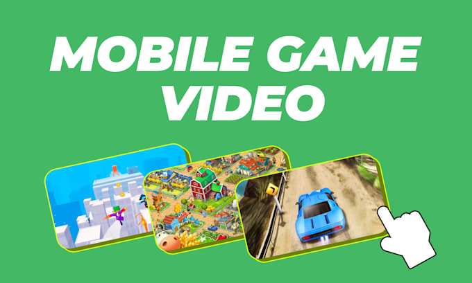 Gig Preview - Make mobile game ads for social media