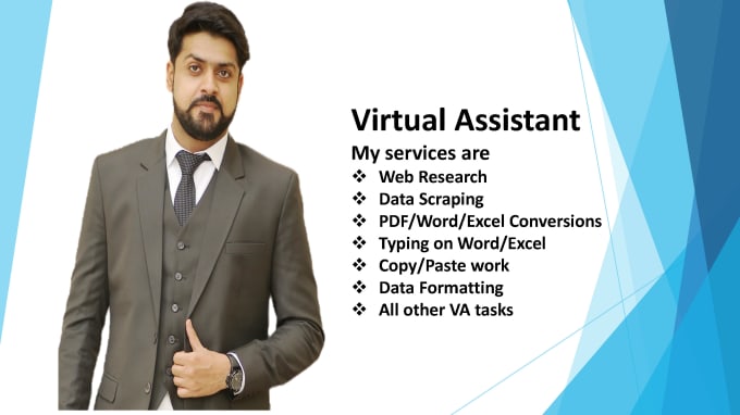 Gig Preview - Be your virtual assistant and project manager