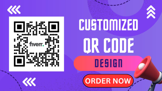 Gig Preview - Design a custom qr code with your logo