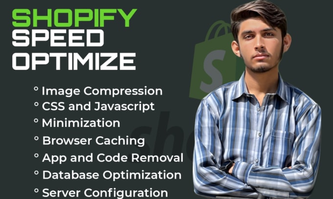 Gig Preview - Boost your shopify store speed for lightning fast performance