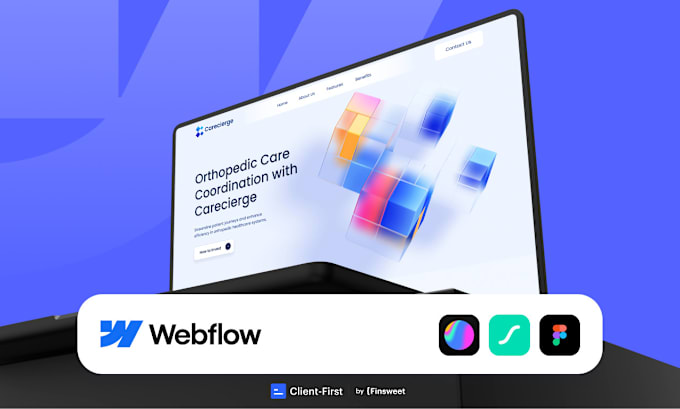 Gig Preview - Design and build a responsive webflow website