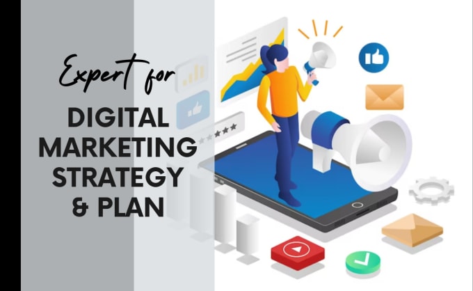 Gig Preview - Make result oriented digital marketing strategy for all business and brands