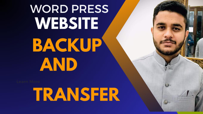 Gig Preview - Backup website file,migrate wordpress or transfer to a new domain, hosting