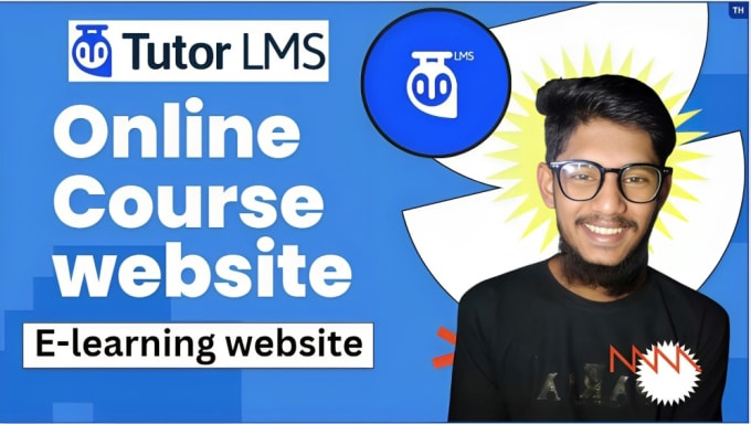 Bestseller - build online course website using tutor lms course upload and course sell