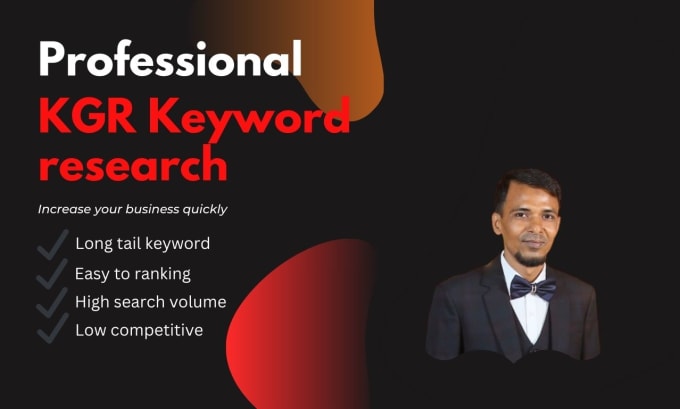 Gig Preview - Do kgr keyword research for rank your every page