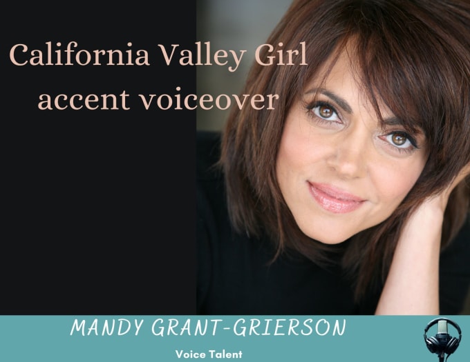 Gig Preview - Create a female california valley girl accent voiceover