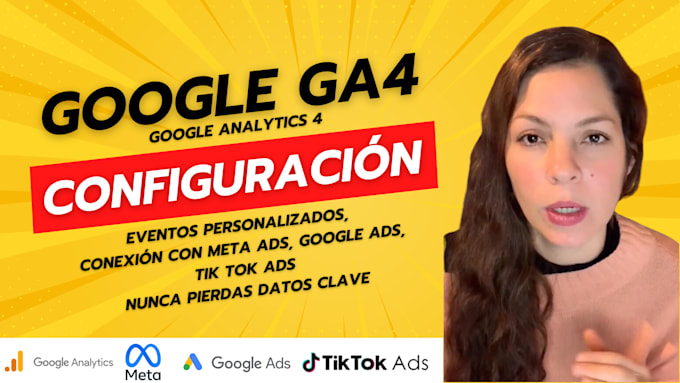 Gig Preview - Configurar google analytics 4 con tu website o ecommerce