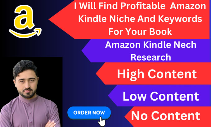 Gig Preview - Do amazon KDP niche, keywords title and category research