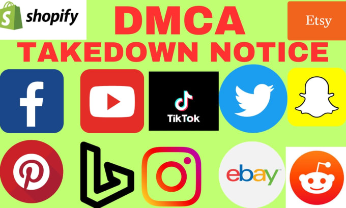 Gig Preview - Takedown content on google,onlyfans,reddit,telegram,tiktok,youtube,fb under dmca