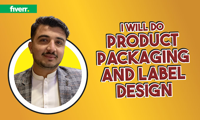 Bestseller - do product packaging, label, and box design in 24 hours