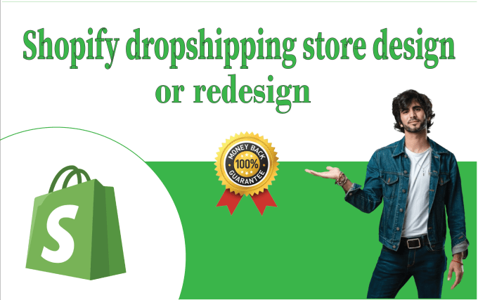 Gig Preview - Design shopify dropshipping store and manage