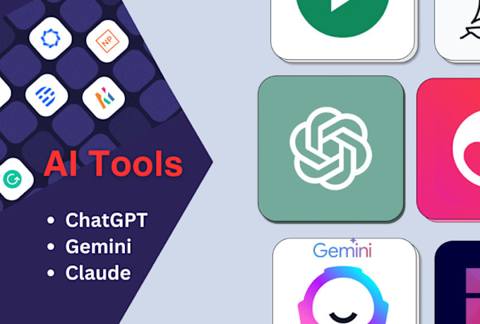 Gig Preview - Create ai tools using chatgpt, gemini, claude, generative ai