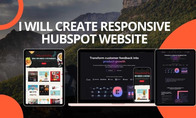 Gig Preview - Create hubspot website using hubspot CRM