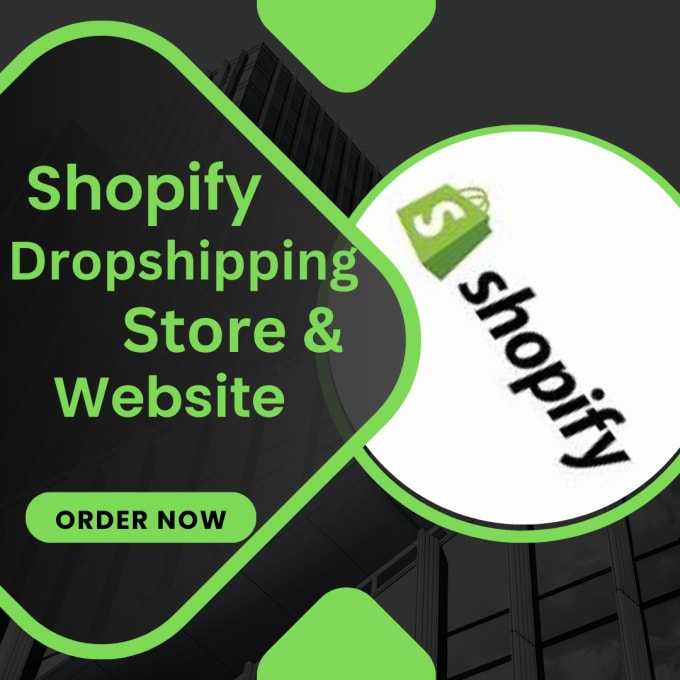 Gig Preview - Build 7 figure shopify dropshipping store or website