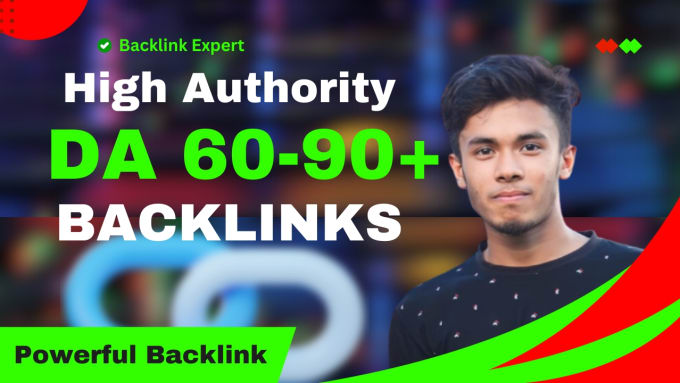 Gig Preview - Provide 200 high authority da 90 plus dofollow SEO backlinks for rank