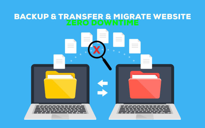 Gig Preview - Backup, transfer and migrate website in 1 hour