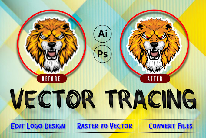 Gig Preview - Do professional vector tracing and logo design