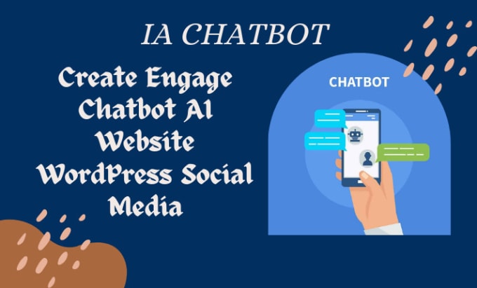 Gig Preview - Create engaging chatbot ai website wordpress social media