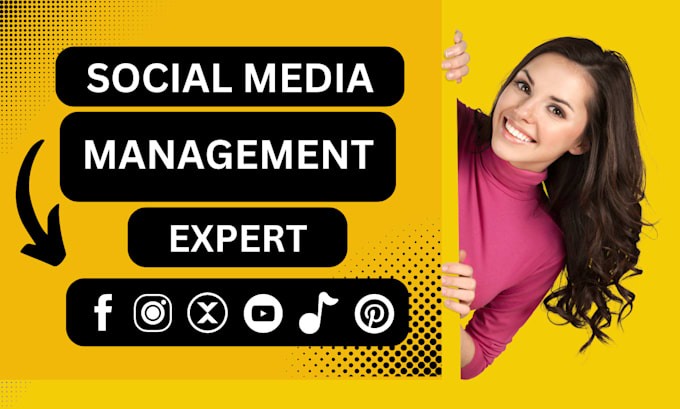 Gig Preview - Be your expert in social media marketing, manager and content creator