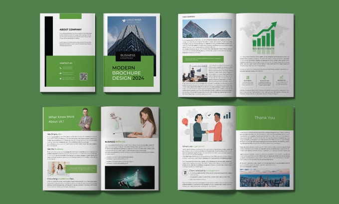 Gig Preview - Design professional business brochure company profile and marketing materials