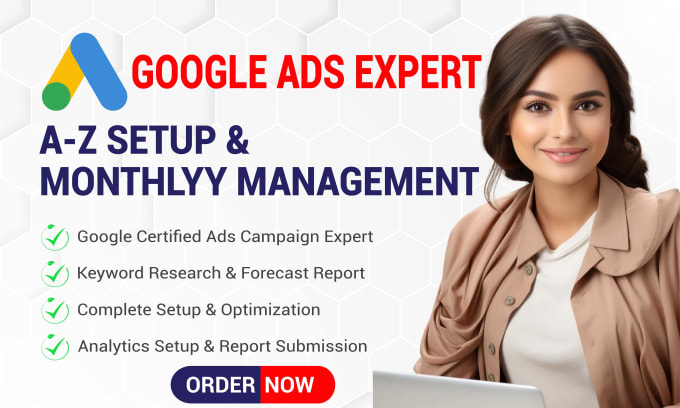 Gig Preview - Setup and manage your google ads adwords PPC or display campaigns