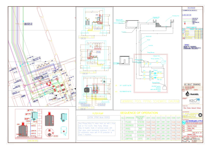 Gig Preview - Design plumbing heating and filtration mep system for your swimming pool