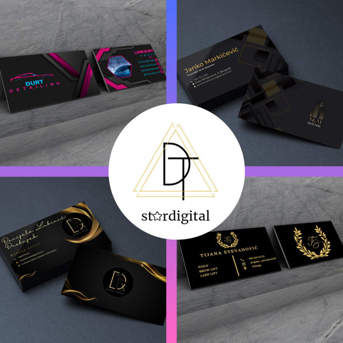 Gig Preview - Create custom business cards for your business