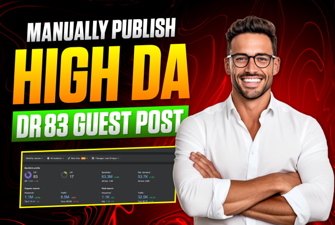 Gig Preview - Write and publish taiwan guest post high da 81 DR 83 backlink