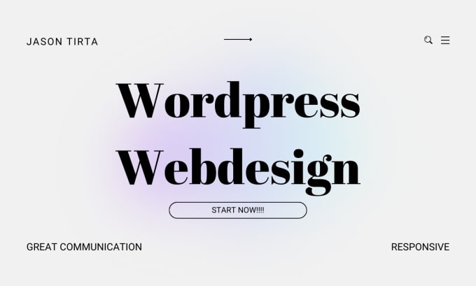 Gig Preview - Create and design a responsive wordpress website