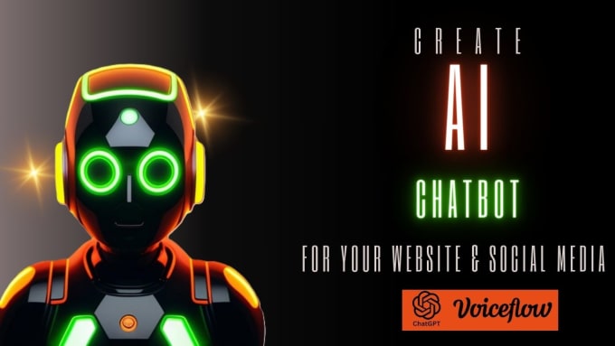 Gig Preview - Make an ai chatbot for website to grow your business