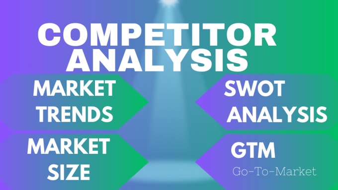 Gig Preview - Do market research with competitor analysis and strategy