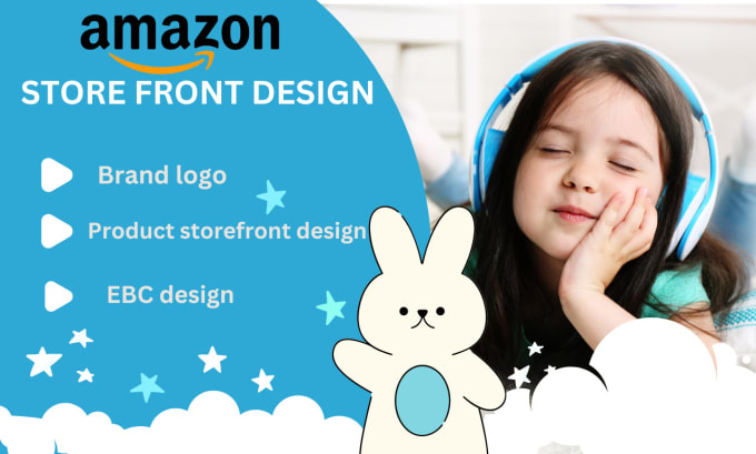 Gig Preview - Build professional amazon storefront design  brand store design  amazon store