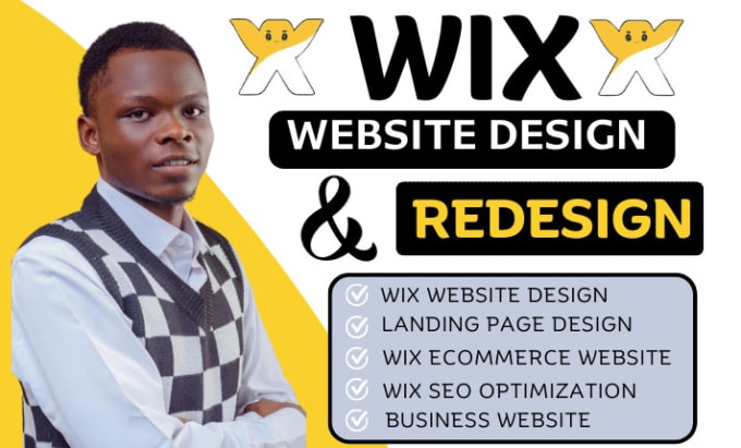 Gig Preview - Build wix website, design wix ecommerce website, create wix studio website