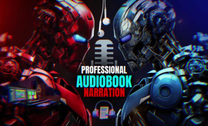 Gig Preview - Narrate audiobooks in american male and female voices