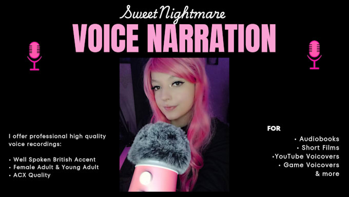 Gig Preview - Record a well spoken voice narration for you