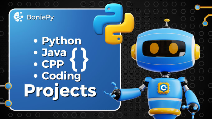 Gig Preview - Code your python, data structures, r, java, cpp tasks and projects