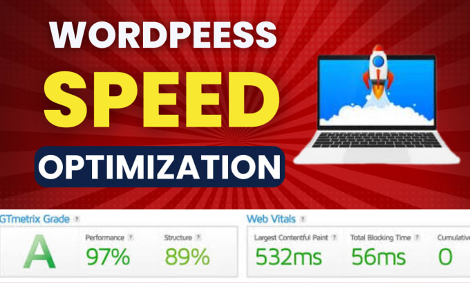 Gig Preview - Do wordpress website speed optimization, improve page speed