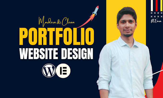 Gig Preview - Create personal portfolio website, business website