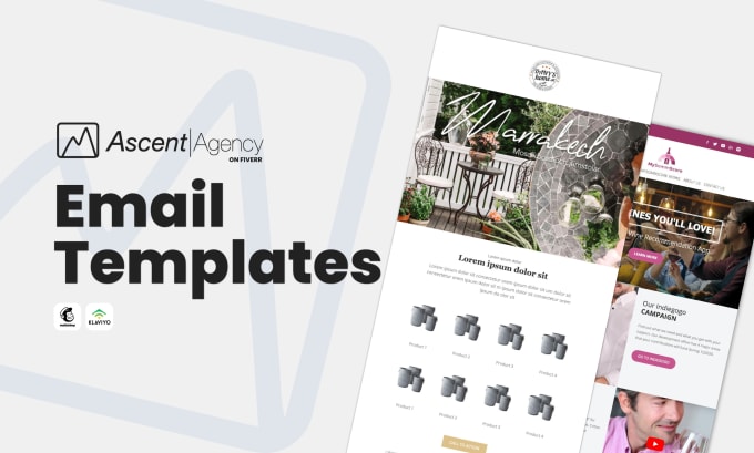 Gig Preview - Design a mailchimp template