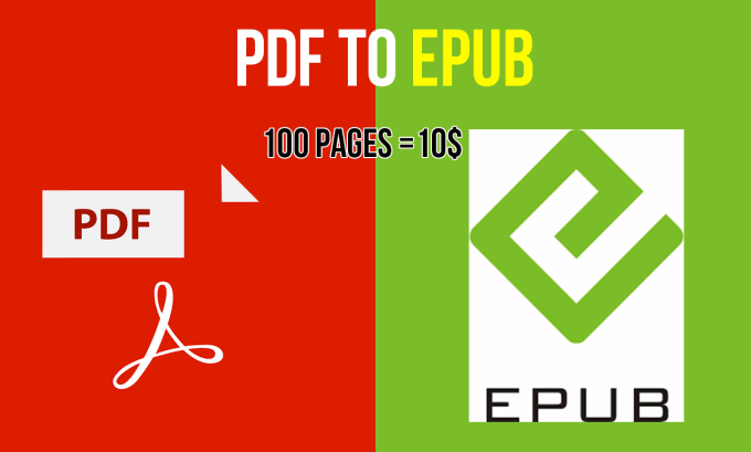 Gig Preview - Convert pdf to epub and do ebook formatting