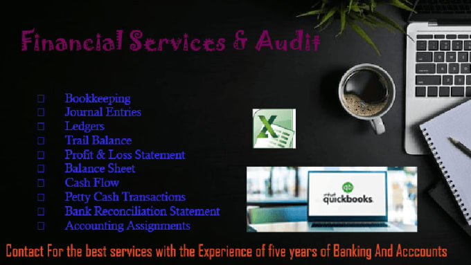 Gig Preview - Provide financial services with 6 years of experience