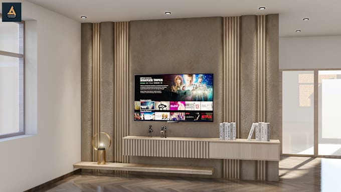 Gig Preview - Design TV unit, TV cabinet, feature wall and media wall